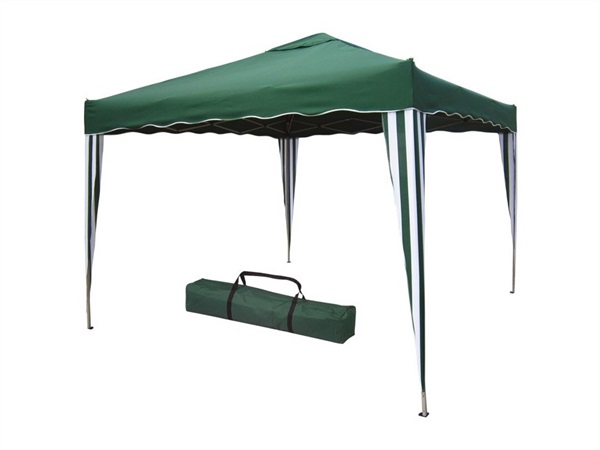 VERDELOOK GAZEBO PIEGHEVOLE 3X3 MT CON BORSA 783/7 VERDE