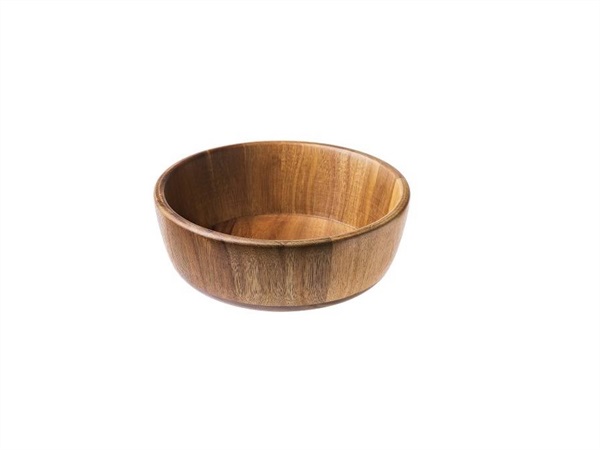 LEONE Ciotola in acacia, Ø21x7 cm