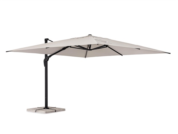 BIZZOTTO OMBRELLONE BRACCIO ARIES 4X4 ANTRACITE-NATURALE