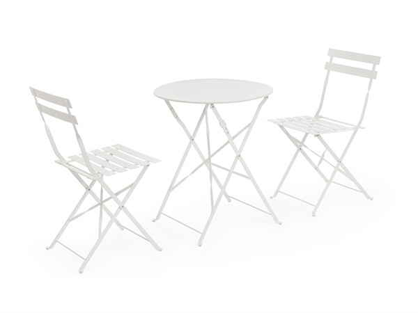BIZZOTTO SET BISTROT AUSTIN BIANCO
