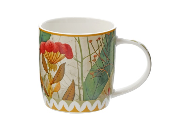 ROSE & TULIPANI Mirabilia, set 2 mug giallo 420 ml