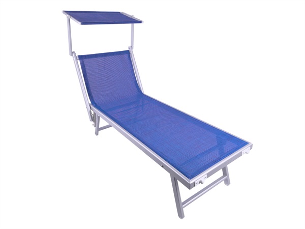MAGAZZINI COSMA S.P.A. Otranto, lettino con parasole blu