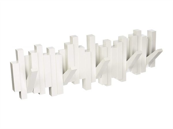 UMBRA Appendiabiti Sticks multi hooks 5 ganci, bianco