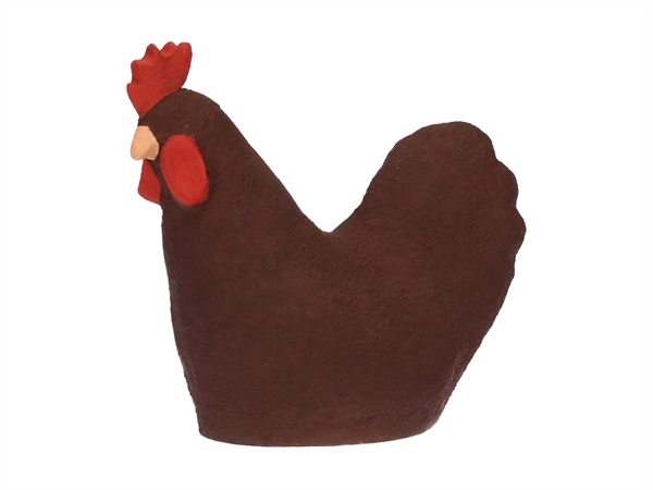RITUALI DOMESTICI Sullaia, gallo bruno, 35 cm
