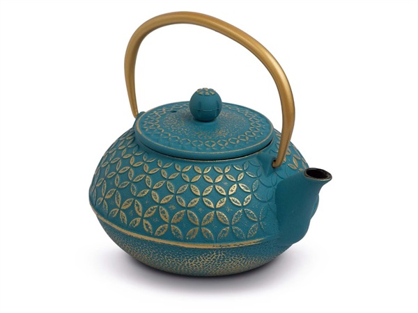 WD LIFESTYLE Teiera in ghisa azzurro