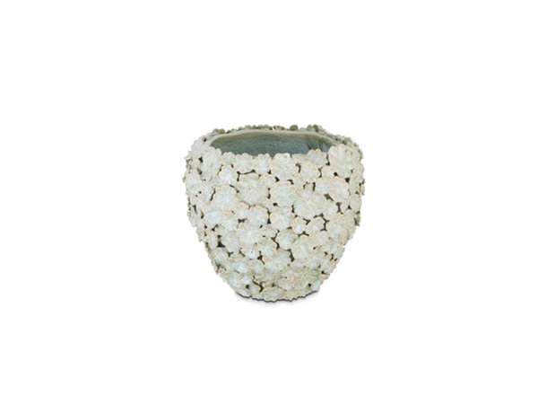 RITUALI DOMESTICI Fiorinfiorello, cachepot Ø24 cm, verde