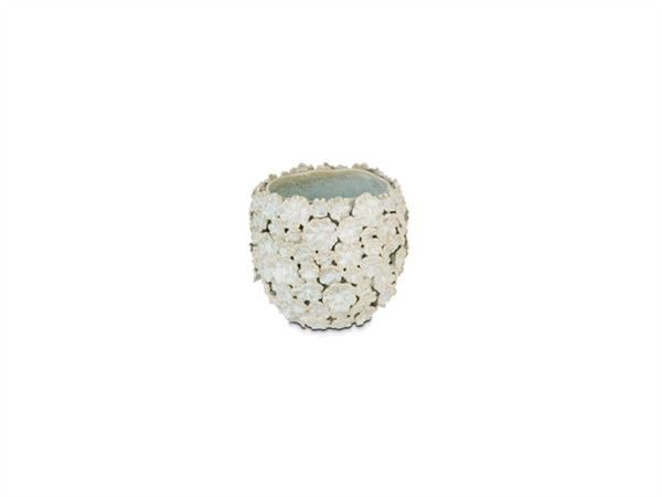 RITUALI DOMESTICI Fiorinfiorello, cachepot 18x15 cm, verde