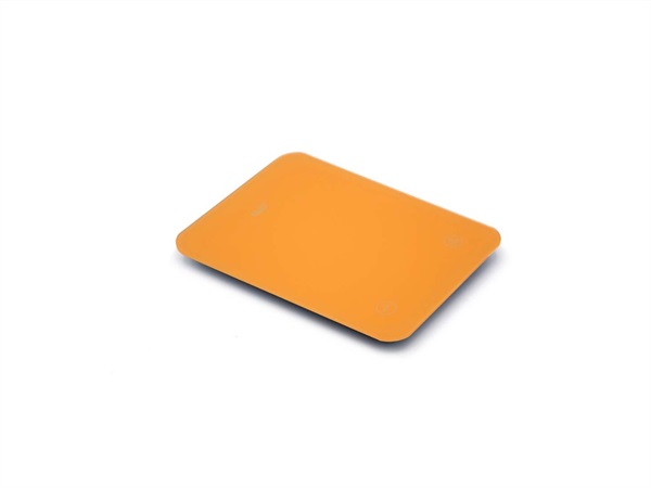 WD LIFESTYLE Bilancia digitale ricaricabile e waterproof arancione