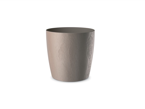 ERBA SRL Milano matte, coprivaso tortora 30×29 cm