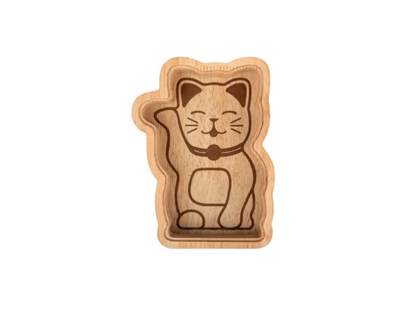 KIKKERLAND EUROPE Salvadanaio gatto fortunato