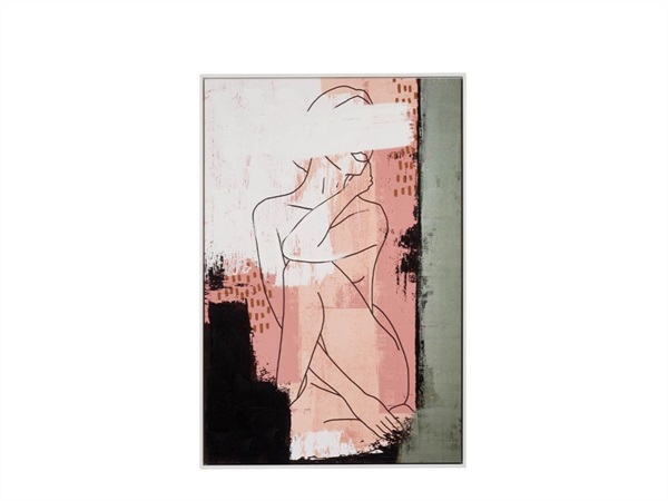 L'OCA NERA Quadro con cornice 80x120 cm