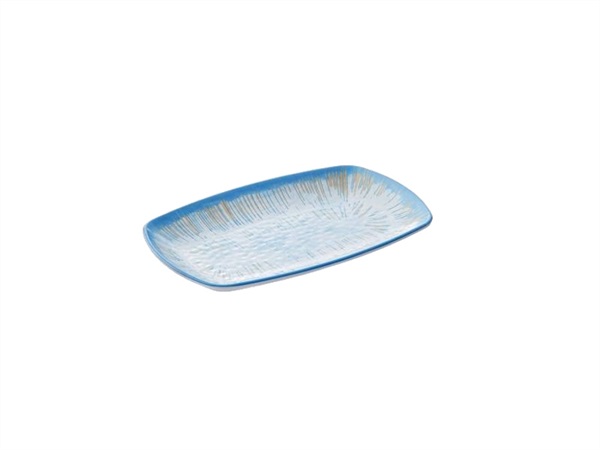 LEONE Oceano, vassoio rettangolare in melamina - 29,5x15 cm