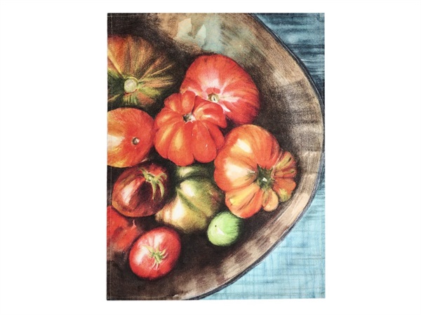 SIMPLE DAY LIVING & LIFESTYLE Canovaccio lino 50x68 cm, pomodori