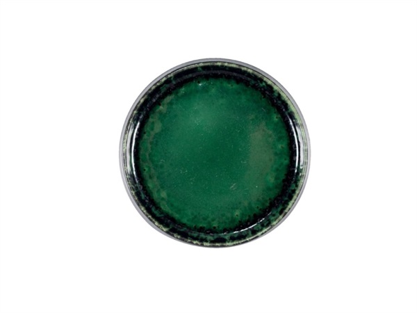 LE COQ Deimos, piatto pane nero/verde - Ø14,5 h2,5 cm