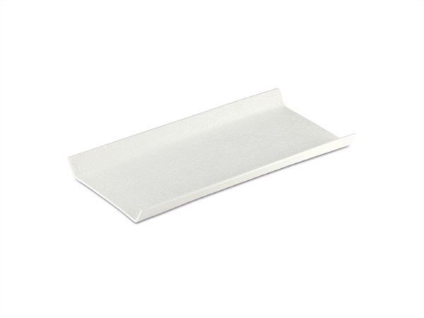 LE COQ Aphros, vassoio gourmet rettangolare bianco - 30,5x15 cm