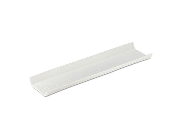 LE COQ Aphros, vassoio gourmet rettangolare stretto bianco - 41x10,5 cm