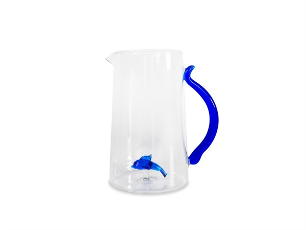 WD LIFESTYLE Caraffa in vetro borosilicato "delfino"