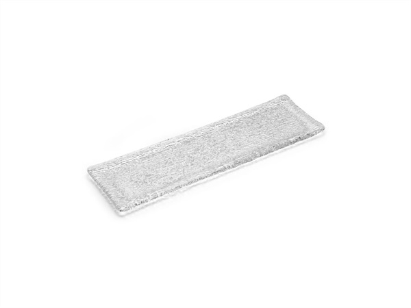 IVV Infinity vassoio rettangolare trasparente 40×13 cm