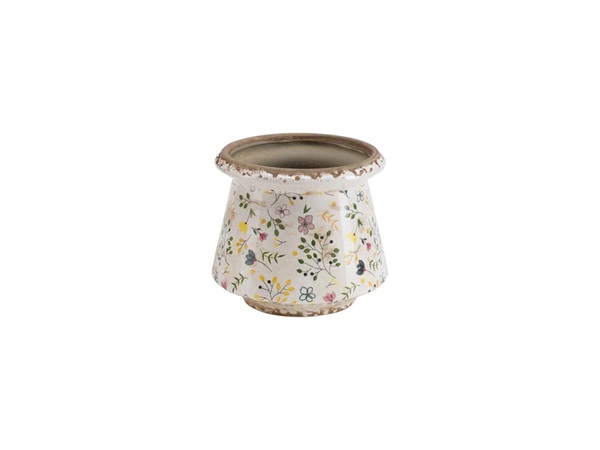 RITUALI DOMESTICI Eden, cachepot giallo M - Ø17,5x15,5h cm