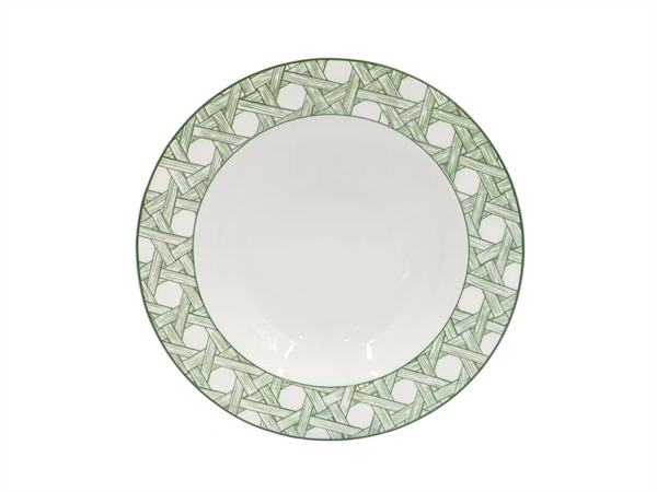 LA PORCELLANA BIANCA Intrigo, piatto fondo - Ø23,5 cm