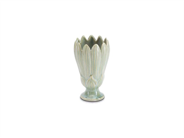 RITUALI DOMESTICI Crocus, vaso verde - Ø10,5x17,5h cm