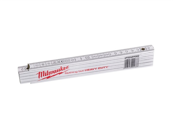 MILWAUKEE Doppio metro pieghevole in legno - 2 mt