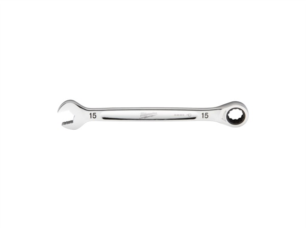 MILWAUKEE Chiave combinata a cricchetto MaxBite - 15 mm
