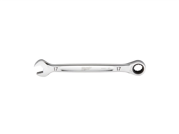 MILWAUKEE Chiave combinata a cricchetto MaxBite - 17 mm