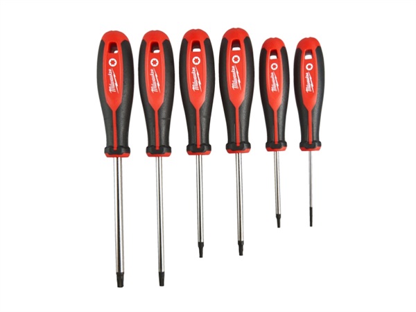 MILWAUKEE Set giraviti torx - 6 pezzi