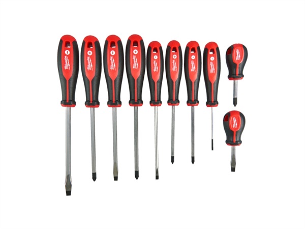 MILWAUKEE Set n°3 giraviti - 10 pezzi