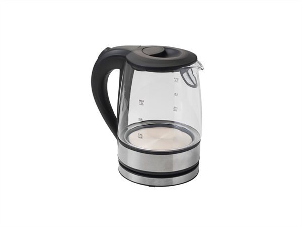 BRANDANI GIFT GROUP S.A.S. BOLLITORE ELETTRICO TECHNO COLLECTION 1,2 LT IN ACCIAIO INOX, VETRO E PLASTICA PP BRANDANI