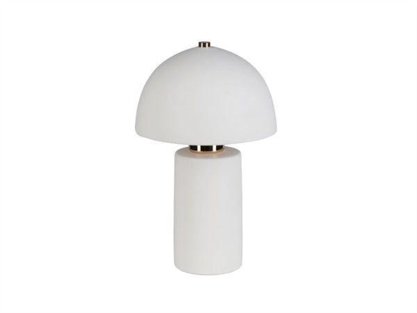 RITUALI DOMESTICI Nonalbuio, lampada bianca - Ø18x30,5h cm