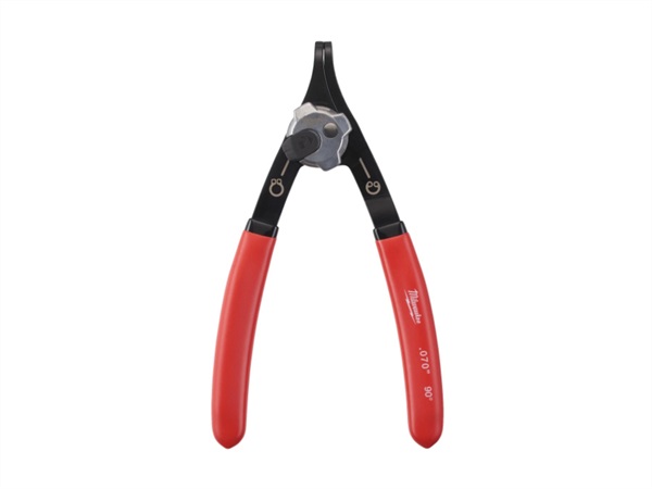 MILWAUKEE Pinza reversibile per anelli elastici - grande inclinata 90°
