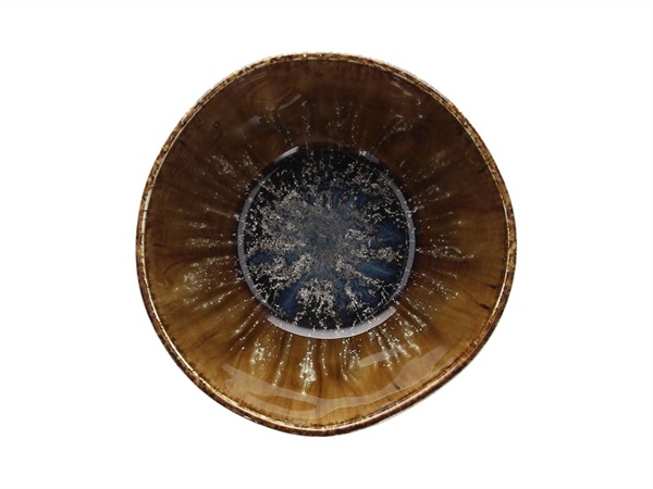 TOGNANA Reef, bolo Oyster in porcellana - 14 cm