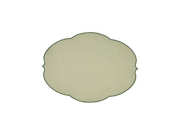 FRATELLI GUZZINI S.P.A. TOVAGLIETTA "FLOWERS", Verde