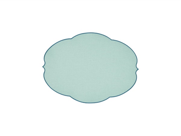 FRATELLI GUZZINI S.P.A. TOVAGLIETTA "FLOWERS", Azzurro