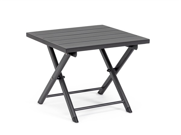 BIZZOTTO Taylor, tavolino 44x43 cm grigio scuro