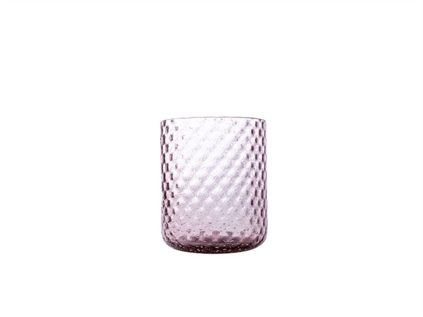 TABLE TOP PORCELLANE SAS Bicchiere vetro soffiato, 350 ml Viola