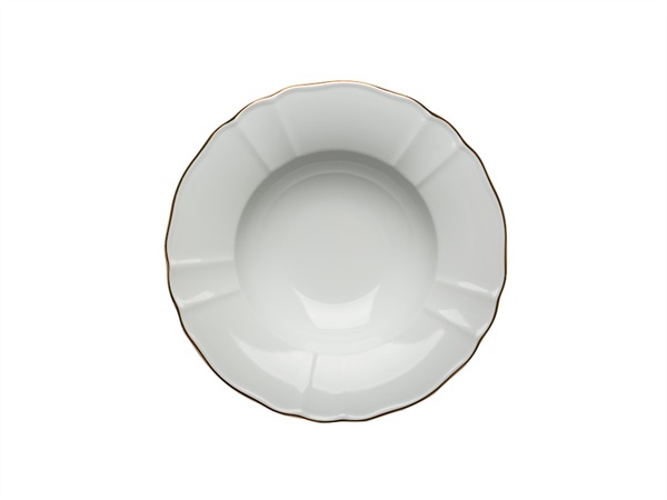 TABLE TOP PORCELLANE SAS Tilde filo oro, pasta bowl 27 cm