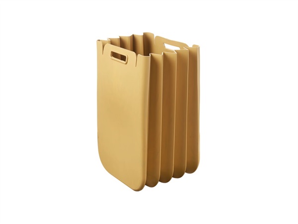 FRATELLI GUZZINI S.P.A. CONTENITORE MULTIUSO ECO-PACKLY "HOME", giallo senape