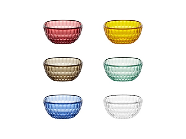 FRATELLI GUZZINI S.P.A. SET 6 COPPETTE Ø12 CM "VANITY"