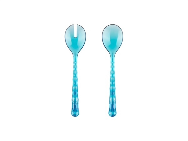 FRATELLI GUZZINI S.P.A. Vanity, posate insalata - azzurro mare