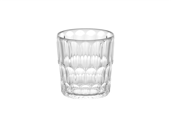 FRATELLI GUZZINI S.P.A. Vanity, bicchiere basso decoro N°2 360 cc - Trasparente