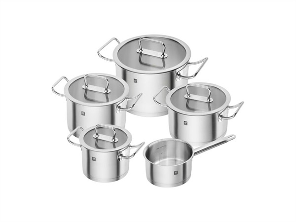 ZWILLING J.A.HENCKELS ITALIA Pro, set 5 pentole, argento