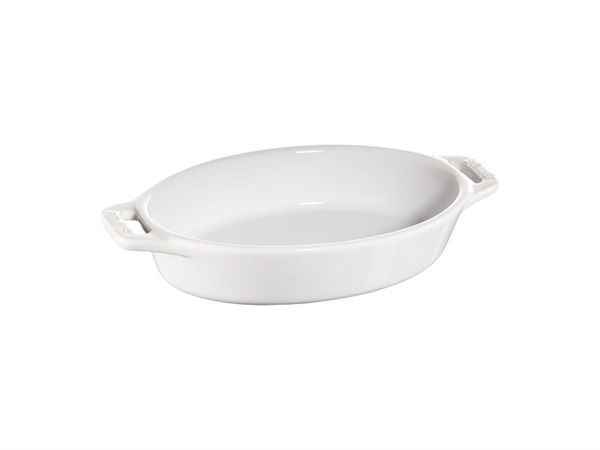 STAUB Pirofila ovale - 17 cm, Colore bianco