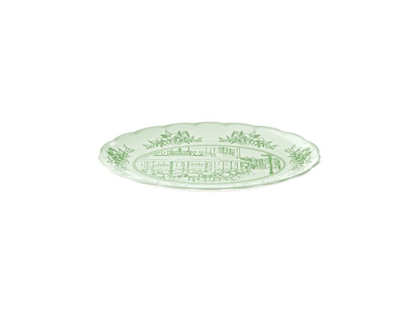 FRATELLI GUZZINI S.P.A. Josephine, vassoio ovale grande - Verde