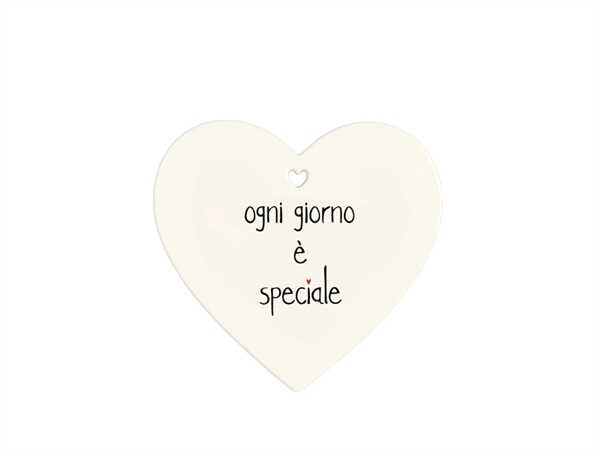 SIMPLE DAY LIVING & LIFESTYLE Sottopentola cuore Ogni giorno è speciale