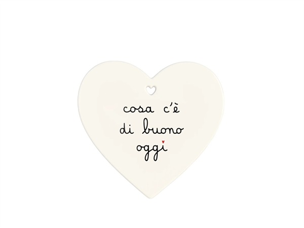 SIMPLE DAY LIVING & LIFESTYLE Sottopentola cuore Cosa c'è di buono oggi