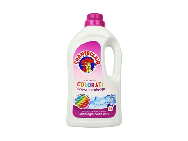 CHANTECLAIR CHANTECLAIR DETERSIVO LIQUIDO BUCATO LAVATRICE COLORATI 28 LAVAGGI 1260 ML