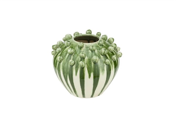 RITUALI DOMESTICI Reginaldo, vaso decorativo, Ø28,5 cm, bianco